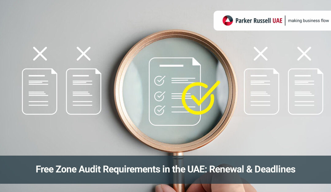 Free Zone Audit UAE requirements for company compliance